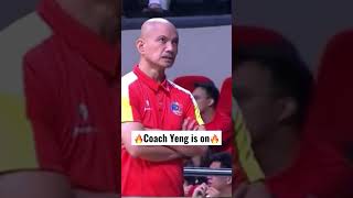 COACH YENG GUIAO NAG-INIT🔥 EJECTED😱 #shorts #basketball #pba #youtubeshorts