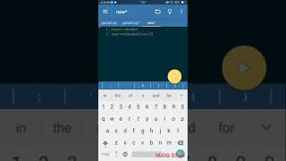 Creating Calendar in Python(Only 4 lines of code) #calendar #python #shorts