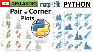 Master Data Visualization with Seaborn: Creating Stunning Pair Plots and Corner Plots| Data Science