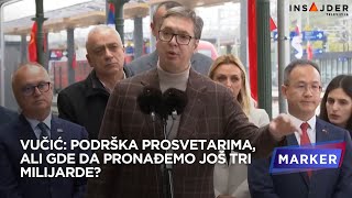 Vučić: Država je kod prosvetara napravila grešku