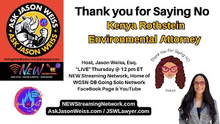 Thank you for Saying No with Kenya Rothstein, Esq.