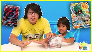 Ryan's Greatest RARE Pokemon Cards Unboxing with Daddy!!!