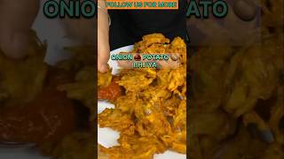 AALU KANDA BHAJIYA || SAVE RECIPE FOR RAMZAN ASMR RECIPE #shorts #recipe #breakfast #food #cooking