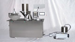 Semi automatic capsule filling Machine pharmaceutical equipment 半自動膠囊充填機試機視頻