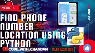 Python Projects |Track Location Using IP Address In Python|Track Phone Number Location Using Python|