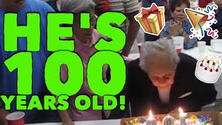 Grandpa's 100th Birthday. Born 1906!