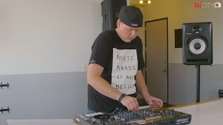 Trayze Performs With Roland and Serato's DJ-808 Controller, Part 1