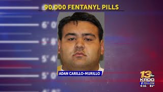 Mesa County deputies seized 90,000 Fentanyl pills during I-70 arrest