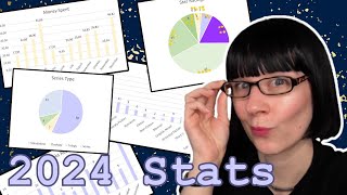 📈 Reading Stats 2024 | How many books I've read, average star rating, how much money I have spent 📊