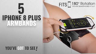 IPhone 8 Plus Armbands [2018 Best Sellers]: VUP Running Armband for iPhone X/ iPhone 8 Plus/ 8/ 7