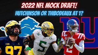 2022 NFL Mock Draft: Aidan Hutchinson Or Kayvon Thibodeaux At 1?