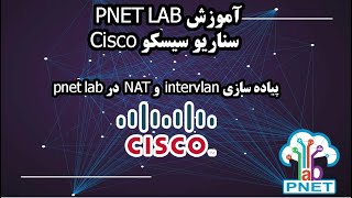 آموزش کامل PNET LAB | سناریوی عملی Cisco | پیاده‌سازی InterVLAN و NAT