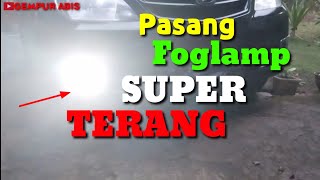 PASANG FOGLAMP 2 MODE KELIP ‼️ MUDAH DAN GAGAH @gempurabis9242