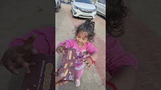 Aashvi ko mila chocolate wafer #shorts