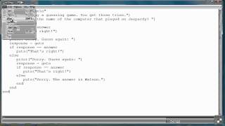 Infinite Skills: Ruby Programming - Exercise
