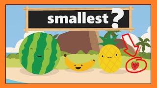 Sizes Song - Find the Biggest, Smallest and More Song for Kids │ Smiley Rhymes