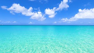 4K Virtual Vacation: 6 Hours of Crystal Clear Water \u0026 Relaxing Ocean Sounds