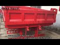 qingdao shiyun trailer co. ltd rear dump trailer