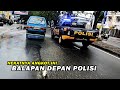 NEKAT! ANGKOT INI BALAPAN DI DEPAN POLISI