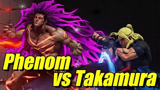 Street Fighter V: Phenom (Necalli) VS Takamura (Ken)