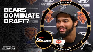 Did the Chicago Bears win the 2024 NFL Draft? + NFC North Draft Grades | First D