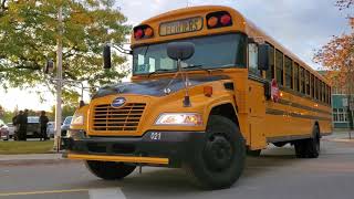 Canadian School Buses at HS 2020-21 - OCTOBER