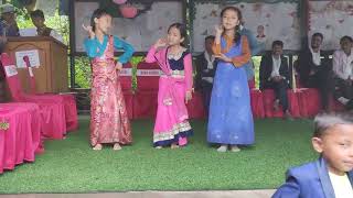 Siraima Sirbandi Dance - Melina Rai's Hit Song | Guru Purnima 2080 | Dahu School Class 3 Performance