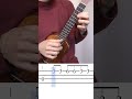 sweet dreams are made of this eurythmics riff ukulele fingerstyle tabs