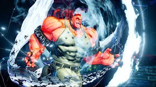 스트리트 파이터 5 - DLC 추가 캐릭터 no.10 아비게일 스토리 모드 \u0026 캐주얼 매치 (SF5 / PS4)