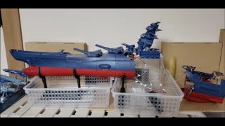 71組立動画宇宙戦艦ヤマト2202愛の戦士たちダイキャストギミックモデルをつくる。