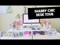 Shabby Chic Desk Tour