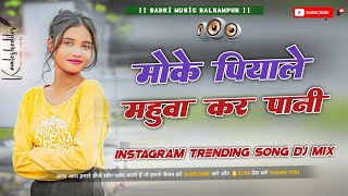 Moke Piyale Mahuwa Kar Pani 🌿 Instagram Trending Dj Mix 2025 🌿 Nagpuri Djrimex 🌿 Sj Deepak Tendupara