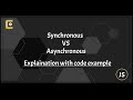 JavaScript synchronous and asynchronous code handling
