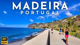 Discover MADEIRA Portugal 🇵🇹 | LIDO Promenade | 4K Funchal Walking Tour