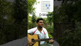 Ye shaam mastani||Kati patang||Kishore kumar||Guitar lesson||Music Dreamz#shorts