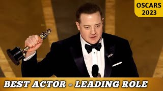 Best Actor in leading role - Brendan Fraser Oscars speech (Oscars 2023 all videos available here)