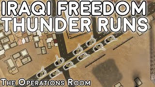 Thunder Runs in Basra - Operation Iraqi Freedom - Animated