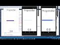 Xamarin Forms with Visual Studio Part 24 [ProgressBar]