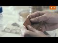 Scalable and continuous production of mycelium leather at VTT's pilot (45 sec video)