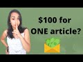 4 Websites That Pay $100 Or More Per Article | How Can Writers Earn Money Online | Freelance Writing