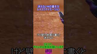 How to write the indelible W. Lace Knai Motion【APEX】#Shorts