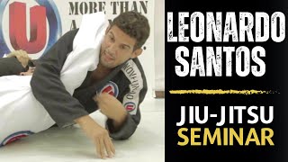 Leonardo Santos Brazilian Jiu Jitsu Seminar Canada RARE Video