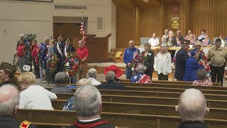 Veterans gather at Pineville church for Memorial Day ceremony