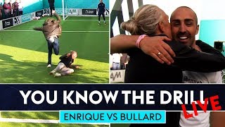 How to defend against Messi & Ronaldo | Jimmy Bullard v José Enrique | 1on1 Challenge | SLH x YKTD