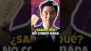 ¿Sabías que? El actor Gong Yoo, el reclutador en el juego del calamar, no cobró nada #curiosidades