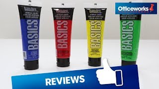 Liquitex Basics Acrylic Paint Overview