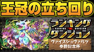 【ヴァイスシュヴァルツ参戦記念杯】ランダン！王冠の立ち回り解説【パズドラ解説動画】