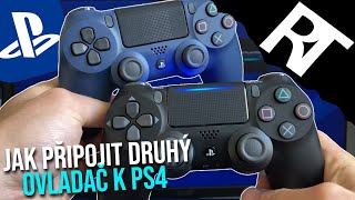 Jak připojit druhý ovladač k PS4 - Jak připojit 2 ovladač k PS4 - Jak připojit dva ovladače PS4