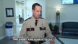 Former Breckinridge County Sheriff Todd Pate running for office again years after DUI charges