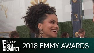 Zazie Beetz Gets Starstruck at the 2018 Emmys | E! Red Carpet & Award Shows